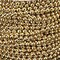 The Ribbon People Gold Contemporary Faux Mini Pearls Craft Ribbon 0.25" x 100 Yards